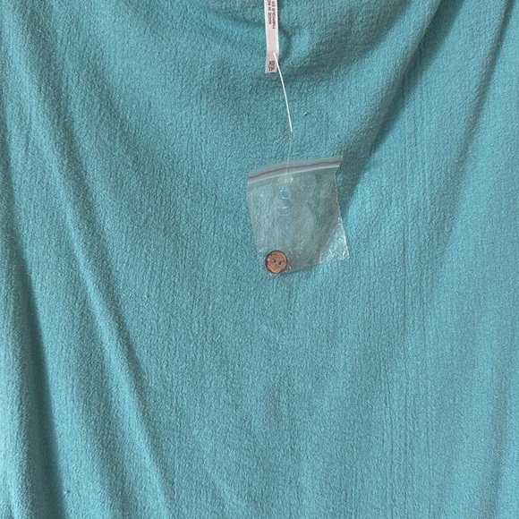 Free People Amaia Cotton Mini Dress in Blue - Picture 8 of 10